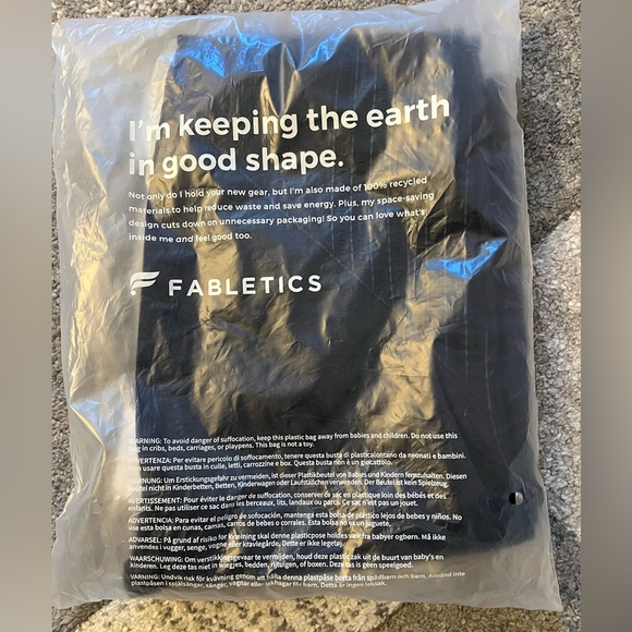 Fabletics seamless high waisted 7/8 leggings - Picture 6 of 6